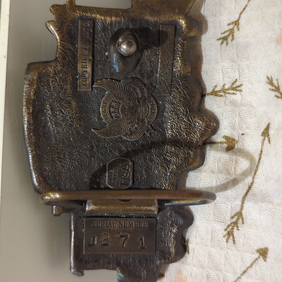 Caboose Belt Buckle - Picture 2 of 2